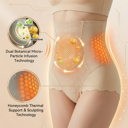 Moringa & Berberin 4-in-1-Shorts – Mikropartikel für eine formende und fettverbrennende Wirkung