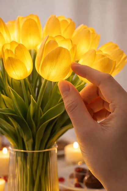 Romantische LED-Tulpenlampe