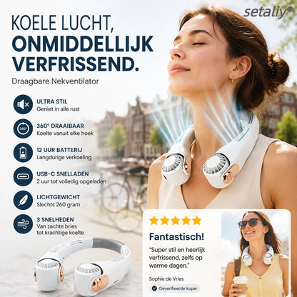 50%% RABATT ❄️ Nek Klimaanlagen-Ventilator