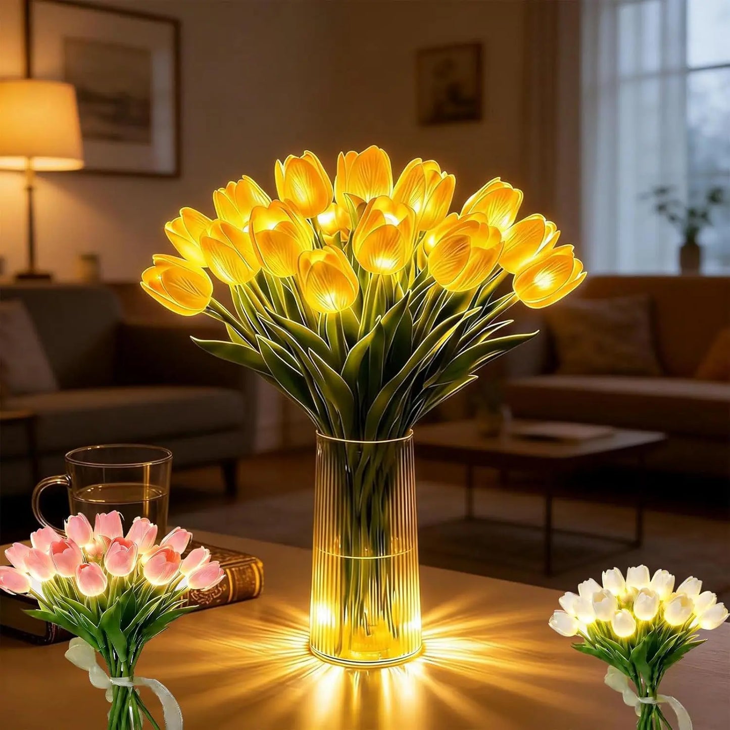 Romantische LED-Tulpenlampe
