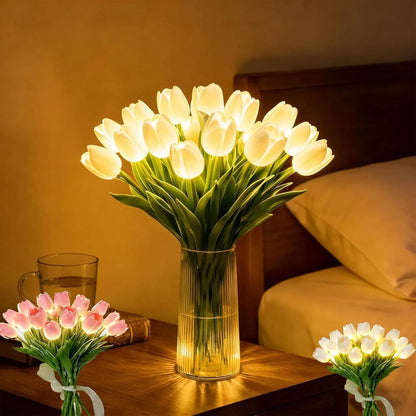 Romantische LED-Tulpenlampe