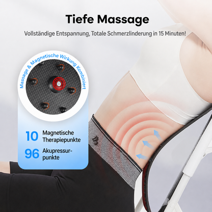 Magnetfeldtherapie, Akupunktur, Massage, Lendenwirbel-Trage