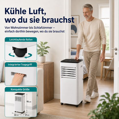 🌬️ 50 % RABATT! Tragbarer 3-in-1-Luftkühler!