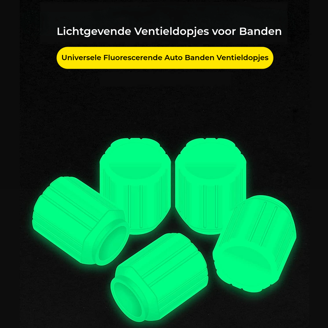 Beleuchtete Ventilkappen für Nachtfahrer
