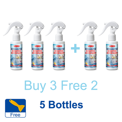 Enteisungsspray für Kühl- und Gefrierschränke (inklusive kostenlosem Eiskratzer)