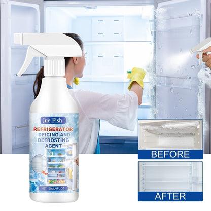 Enteisungsspray für Kühl- und Gefrierschränke (inklusive kostenlosem Eiskratzer)