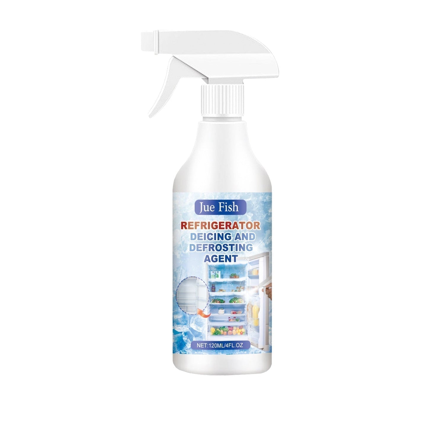 Enteisungsspray für Kühl- und Gefrierschränke (inklusive kostenlosem Eiskratzer)