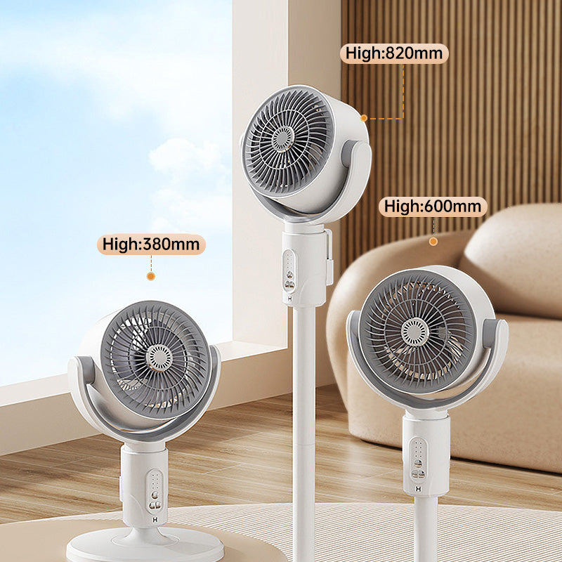 Energieeffizienter Standventilator – leise und mit USB-Stromversorgung