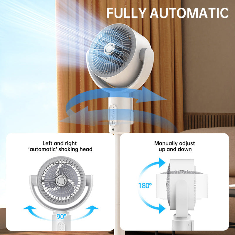 Energieeffizienter Standventilator – leise und mit USB-Stromversorgung
