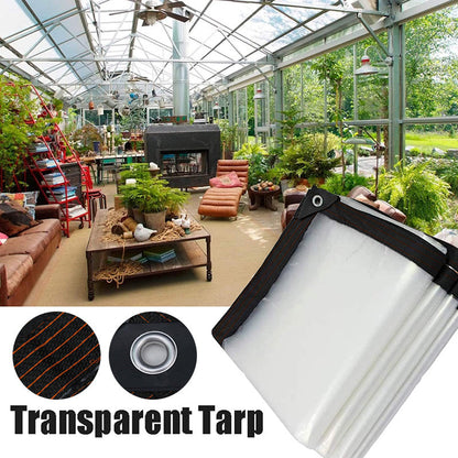 ⏰ 50 % RABATT – Robuste, transparente und wasserdichte Plane