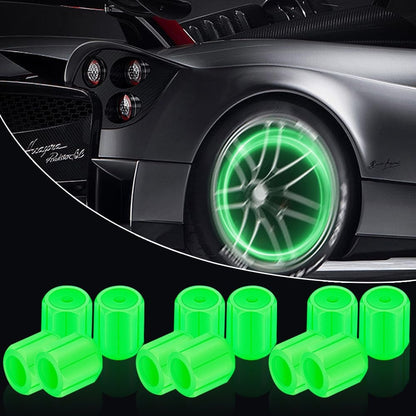 Beleuchtete Ventilkappen für Nachtfahrer