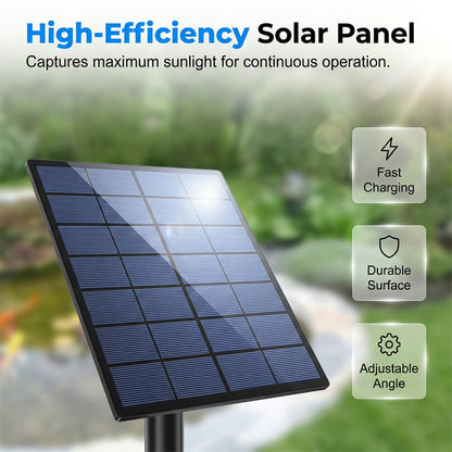 🔥 50 % RABATT 🐟 Solarbetriebener Teichbelüfter mit integrierter Luftpumpe ☀️ Versorgt das Wasser effizient mit Sauerstoff – ganz ohne Stromkosten 🌿