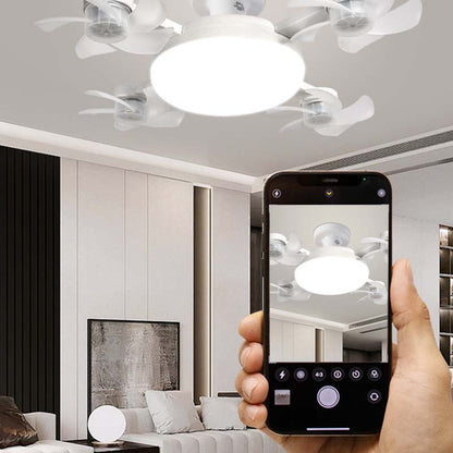 🌀 Neue Deckenventilator-Leuchte mit E27-Fassung – leiser 2-in-1-LED-Ventilator mit Fernbedienung, energieeffiziente Kombination aus Kühlung und Beleuchtung für zu Hause, im Schlafzimmer